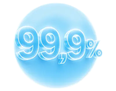 Приживаемость 99,9%